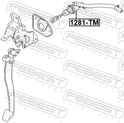 Cylinder sprzęgła główny KIA Sportage III