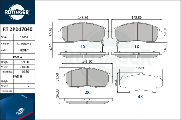 Klocki hamulcowe Honda STREAM