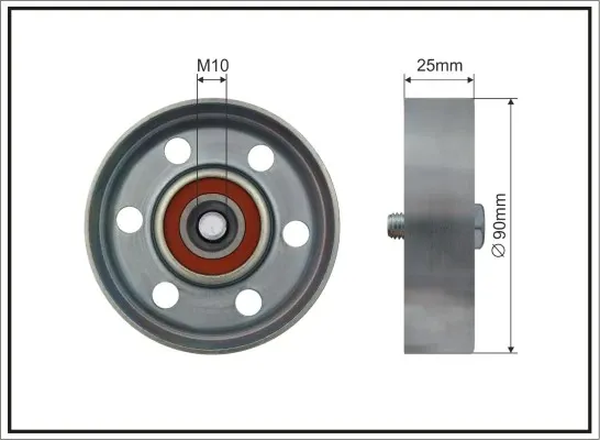 Rolka napinacza paska napędowego 500047 Caffaro