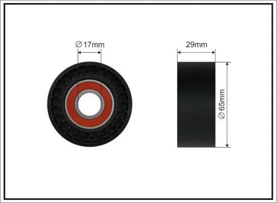  Rolka napinacza paska napędowego Nissan Qashqai I SUV (J10) (2006 - 2013) I