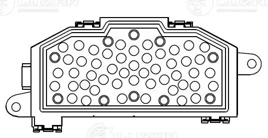  Rezystor wentylatora nagrzewnicy (ogrzewacza kabiny) Skoda Octavia II A5 liftback (1Z3) (2004 - 2013) II A5