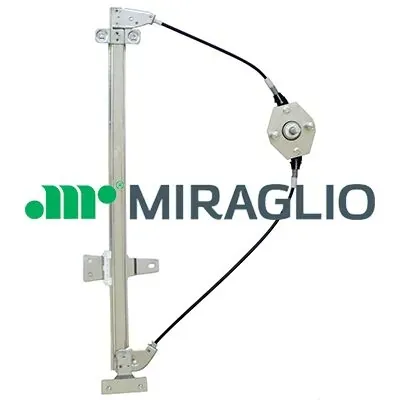 Mechanizm podnoszenia szyby drzwi przednich lewych 30233B Miraglio