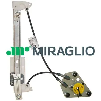 Mechanizm podnoszenia szyby drzwi tylnych lewych 301513 Miraglio