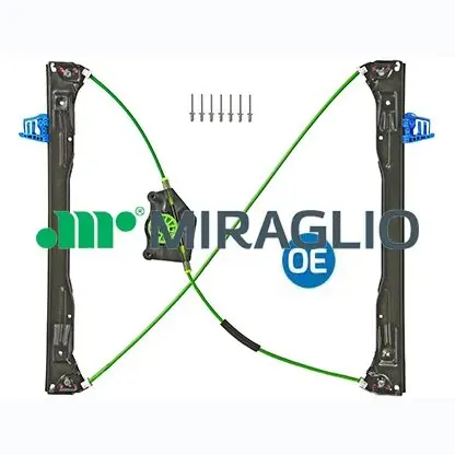 Mechanizm podnoszenia szyby drzwi przednich prawych Fiat Croma II