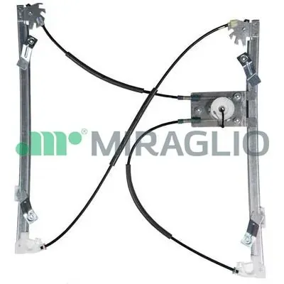 Mechanizm podnoszenia szyby drzwi przednich lewych 301903 Miraglio