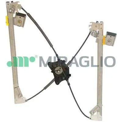 Mechanizm podnoszenia szyby drzwi przednich prawych 301654 Miraglio