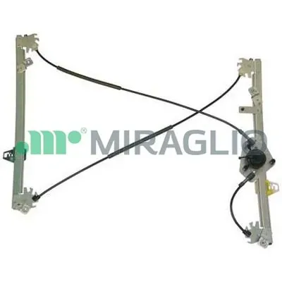 Mechanizm podnoszenia szyby drzwi przednich lewych 301056 Miraglio