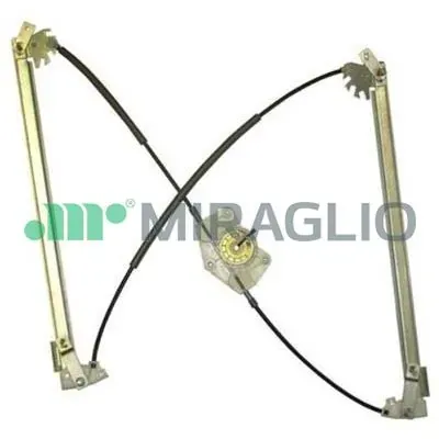 Mechanizm podnoszenia szyby drzwi przednich prawych 301417 Miraglio