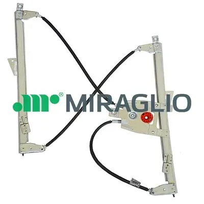 Mechanizm podnoszenia szyby drzwi przednich lewych 301785 Miraglio
