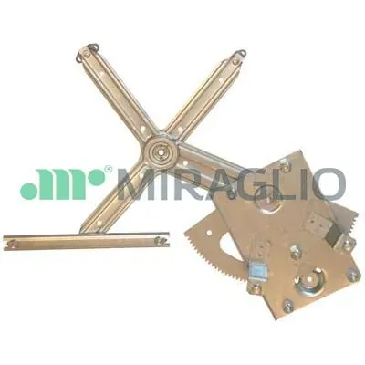 Mechanizm podnoszenia szyby drzwi przednich prawych 301672 Miraglio