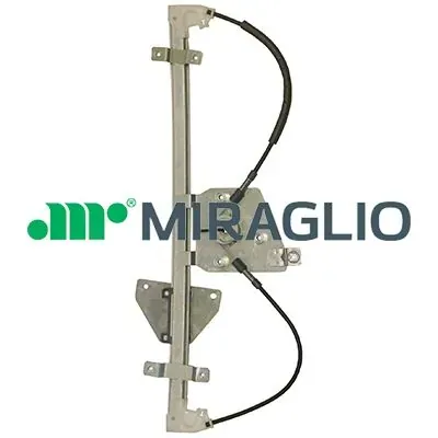 Mechanizm podnoszenia szyby drzwi przednich lewych 307213 Miraglio