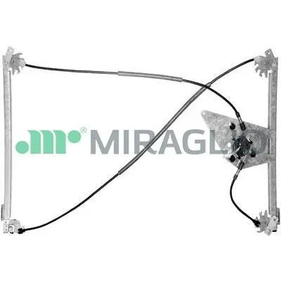 Mechanizm podnoszenia szyby drzwi przednich lewych 301125 Miraglio