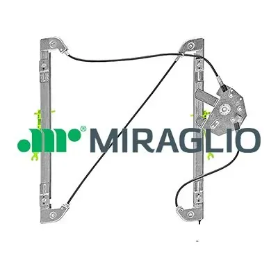 Mechanizm podnoszenia szyby drzwi przednich prawych 301071 Miraglio
