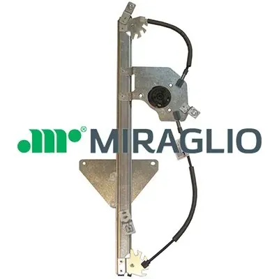 Mechanizm podnoszenia szyby drzwi przednich prawych 301393 Miraglio