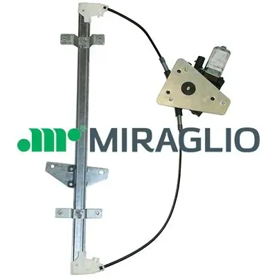 Mechanizm podnoszenia szyby drzwi przednich lewych 307123 Miraglio