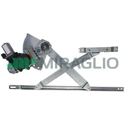 Mechanizm podnoszenia szyby drzwi przednich lewych 307135 Miraglio