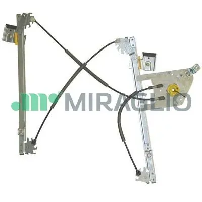Mechanizm podnoszenia szyby drzwi przednich lewych Saab 9-3 YS3F