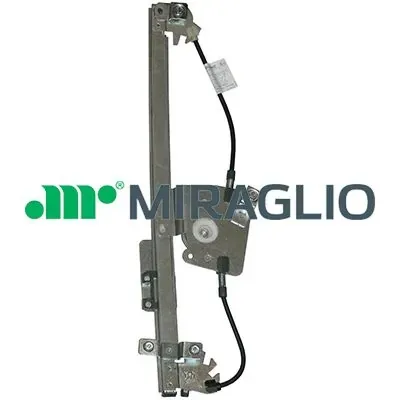 Mechanizm podnoszenia szyby drzwi tylnych prawych 301025 Miraglio