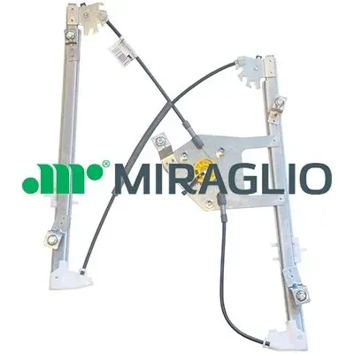 Mechanizm podnoszenia szyby drzwi przednich lewych 301076 Miraglio