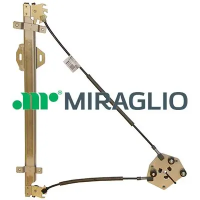 Mechanizm podnoszenia szyby drzwi przednich prawych 301780 Miraglio