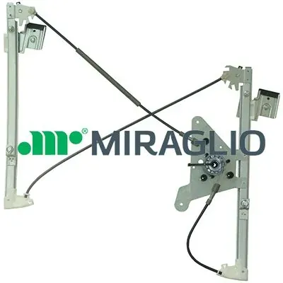 Mechanizm podnoszenia szyby drzwi przednich prawych 301035 Miraglio