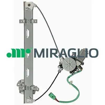 Mechanizm podnoszenia szyby drzwi przednich lewych 301261 Miraglio