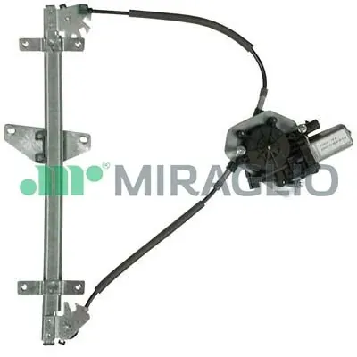 Mechanizm podnoszenia szyby drzwi przednich lewych 301861 Miraglio