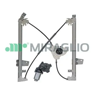 Mechanizm podnoszenia szyby drzwi przednich prawych 301596 Miraglio