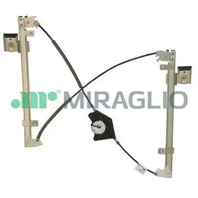 Mechanizm podnoszenia szyby drzwi przednich lewych 301143 Miraglio