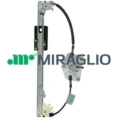 Mechanizm podnoszenia szyby drzwi tylnych lewych 301307 Miraglio