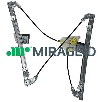 Mechanizm podnoszenia szyby drzwi przednich lewych 301141 Miraglio