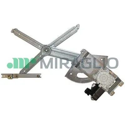 Mechanizm podnoszenia szyby drzwi przednich lewych Opel Astra F
