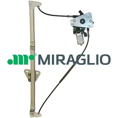 Mechanizm podnoszenia szyby drzwi przednich lewych 301358 Miraglio