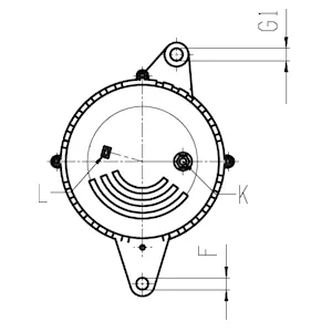 Alternator do Opel Vivaro A F7
