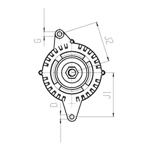 Alternator Opel Vivaro A F7