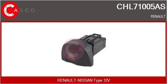 Przycisk włączania światła awaryjnego Renault Megane I