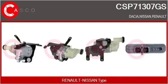 Pompa wspomagania hydraulicznego kierownicy Dacia Duster HM