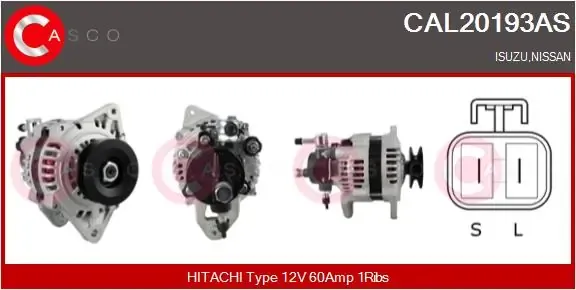 Alternator 8972402702 Isuzu
