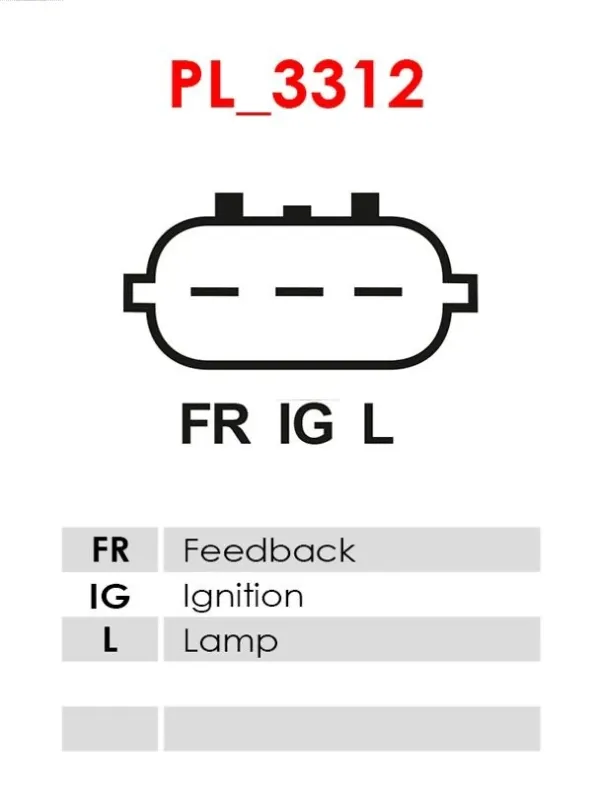 Alternator A6013 As-pl