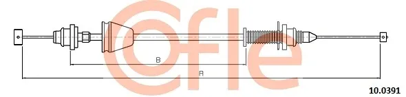 Linka gazu 100391 Cofle