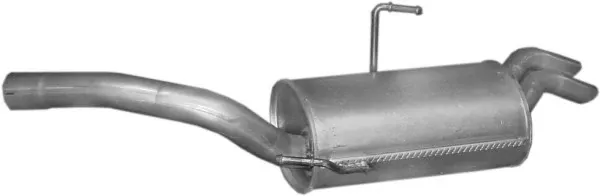 Tłumik, tylna część 04272 Polmostrow
