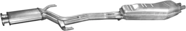 Tłumik, tylna część BMW 5 E34