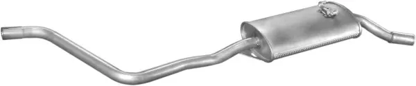 Tłumik, tylna część 30142 Polmostrow