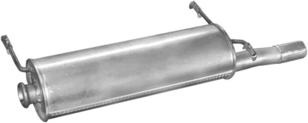 Tłumik, tylna część 04138 Polmostrow