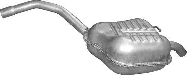 Tłumik, tylna część 0814 Polmostrow