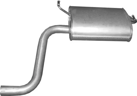 Tłumik, tylna część 2675 Polmostrow