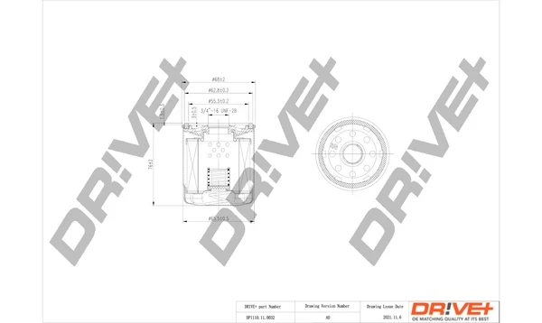 1109L8 John Deere filtr oleju
