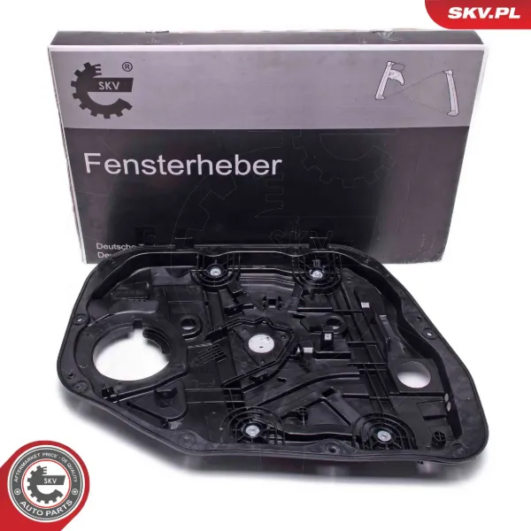 Mechanizm podnoszenia szyby drzwi przednich lewych 51SKV395 SKV