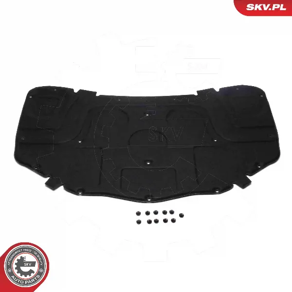 Wygluszenie maski Mercedes GLK X204