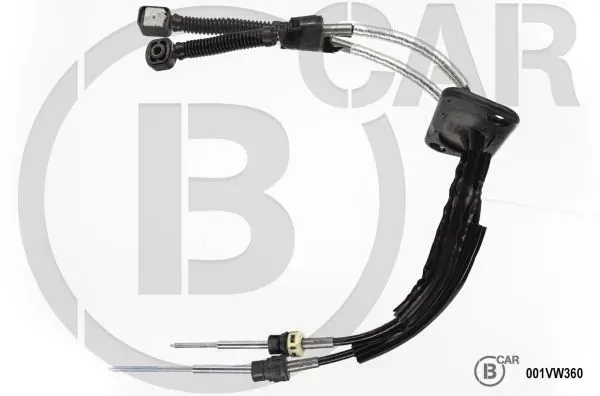Linka dźwigni zmiany biegów podwójna 001VW360 B CAR